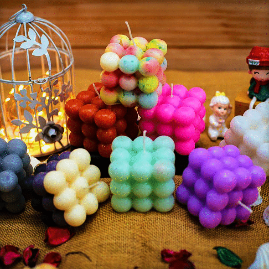Bubble-candles