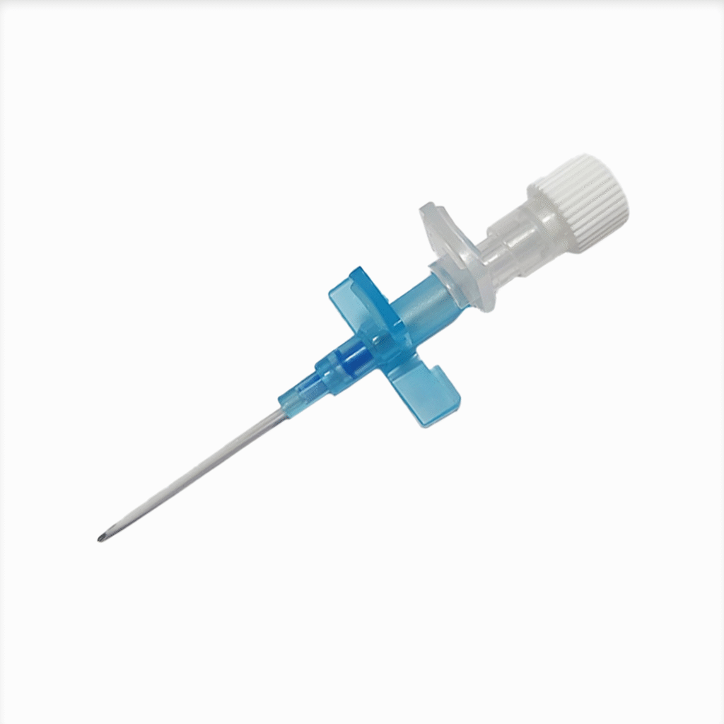 IV-Cannula-With-Small-Wings-Without-Injection-Port