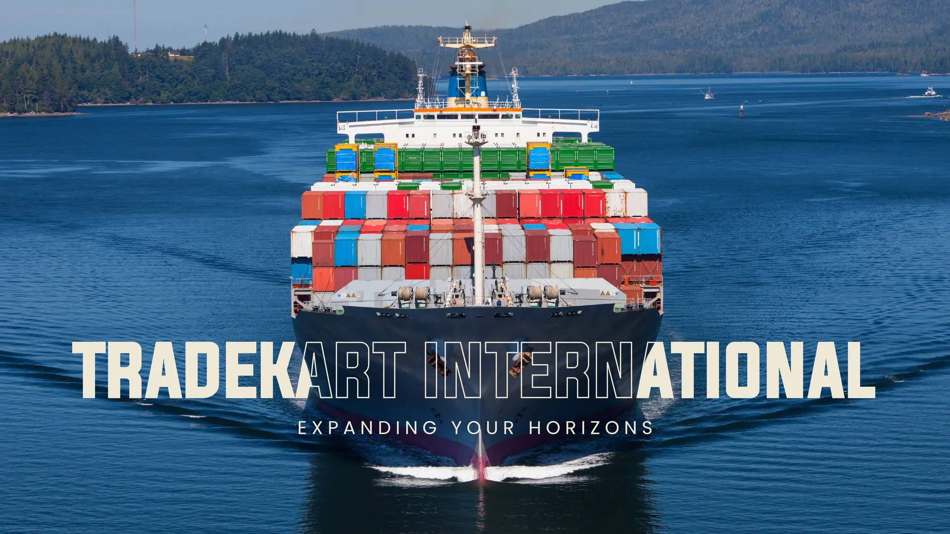 A large cargo ship with many containers