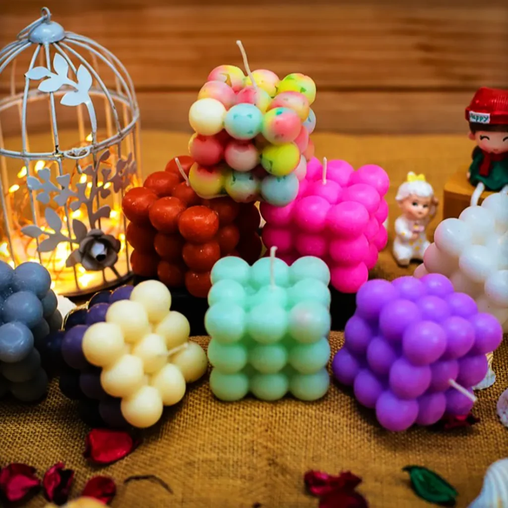 Bubble-candles