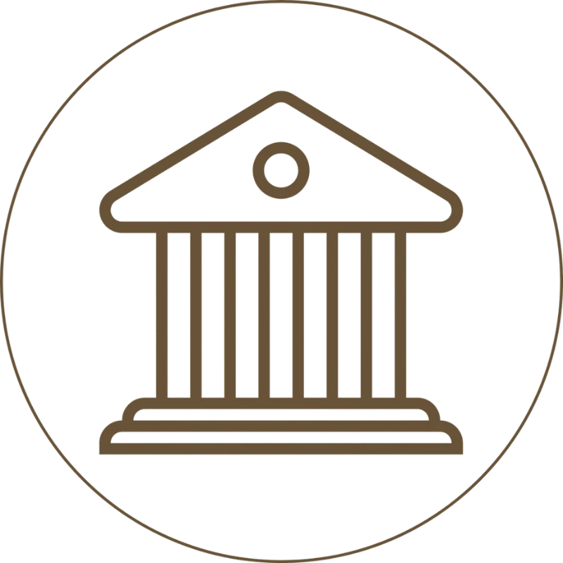 Institutional graphic icon