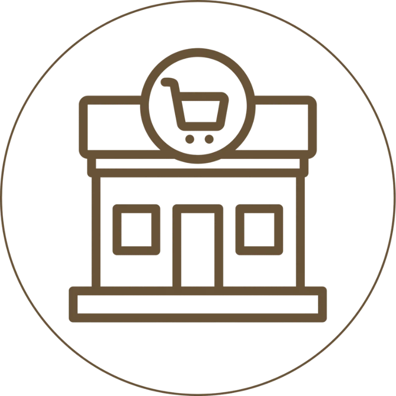 Retail graphic icon