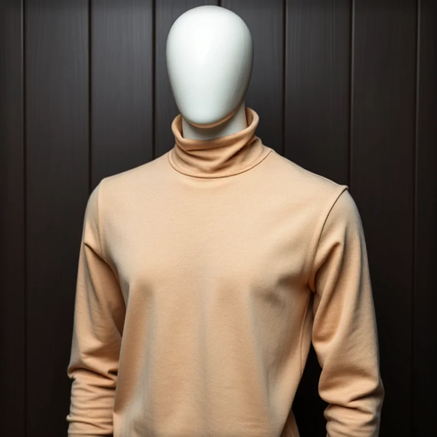 Turtle-Neck-Tshirt