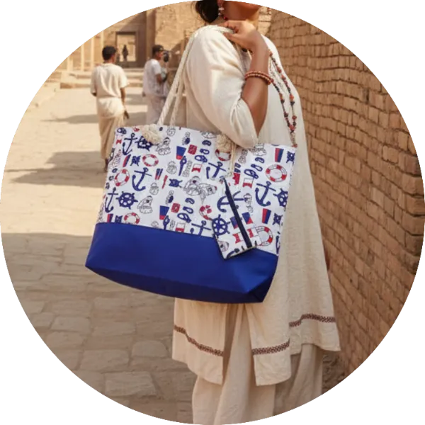 Canvas Shopping Bag