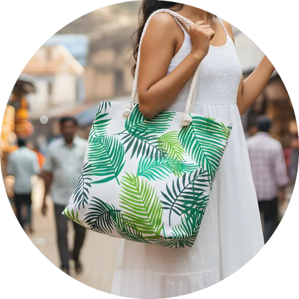 Canvas Shopping Bag