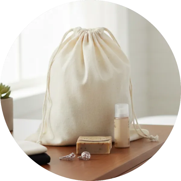 Cotton Drawstring Bag