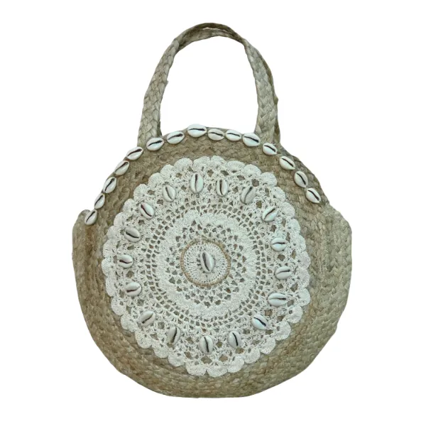 Crochet Round Tote