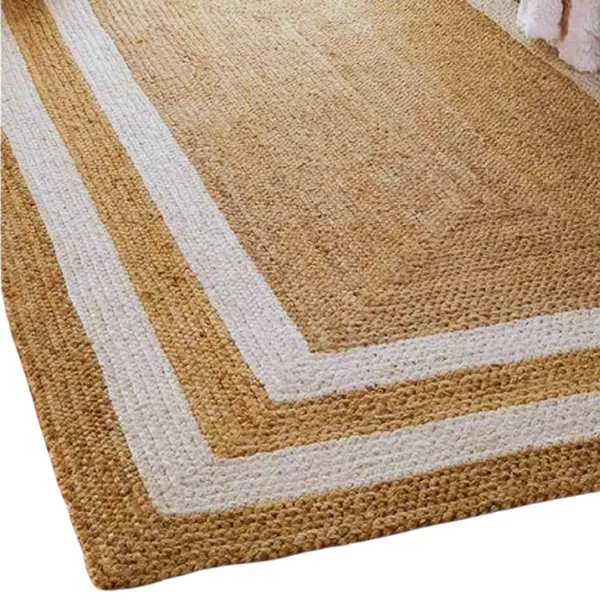 Dual tone Jute Rug