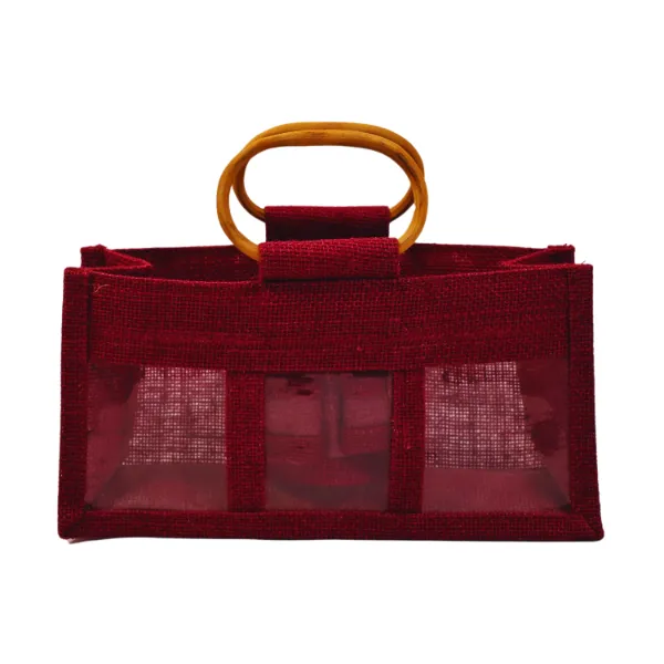 Jute Small Window Bag