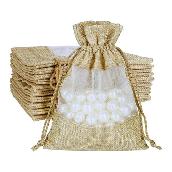 Jute Small Window Bag