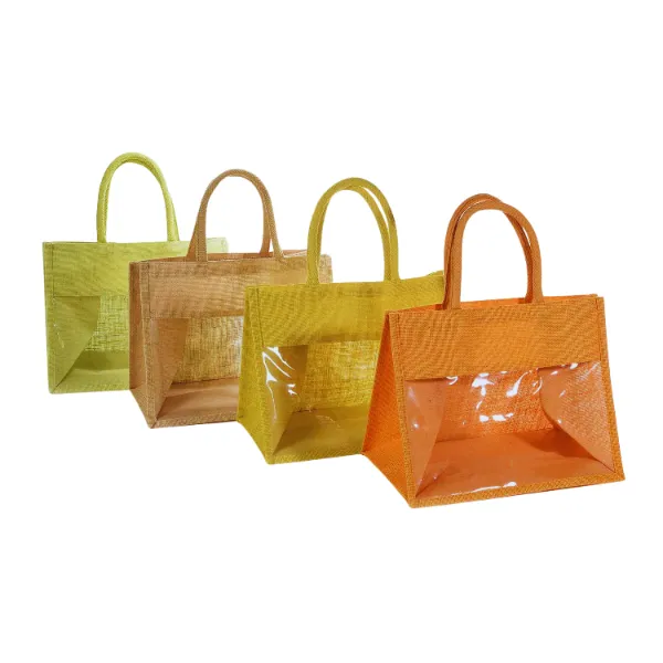 Jute Small Window Bag