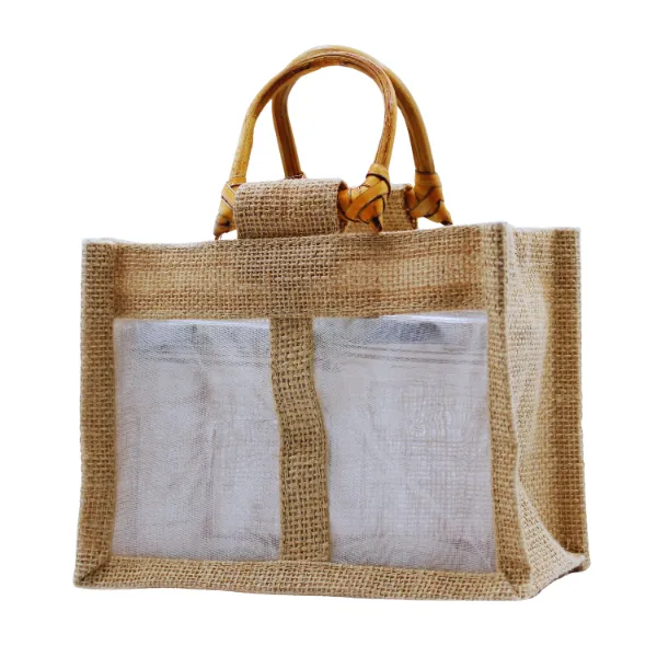 Jute Small Window Bag