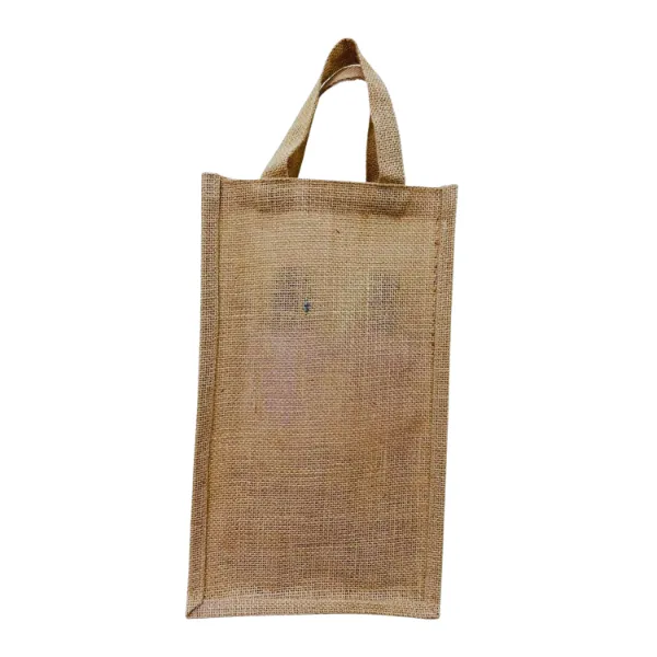 Jute Wine Bags Two Bottle