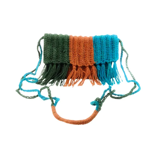 Tri Colour Sling Bag
