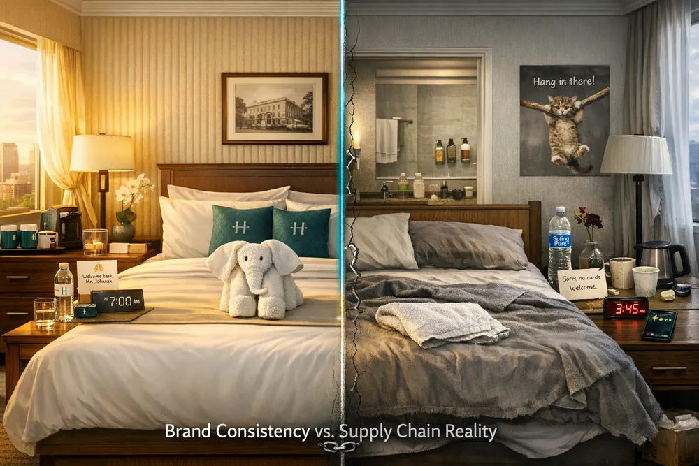 hospitality supply chain statistics